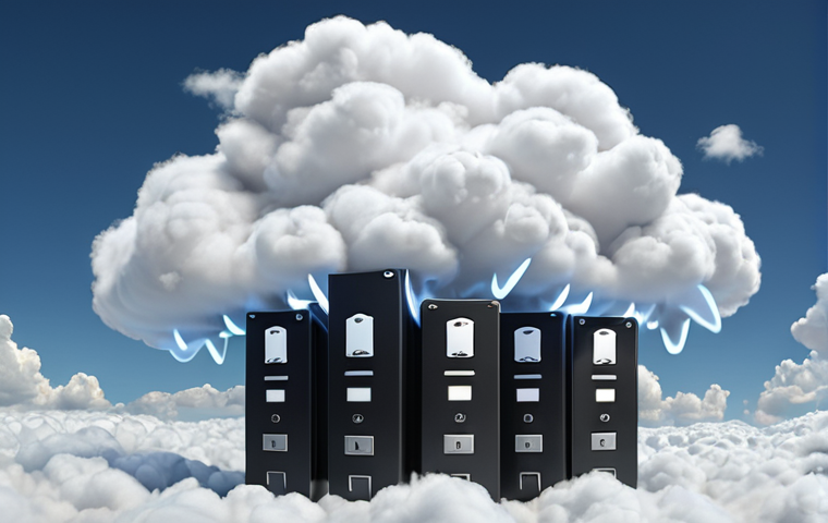 **Automatic Backup:** Cloud icon, files flowing upwards, representing automatic file synchronization to the cloud, protection from data loss.