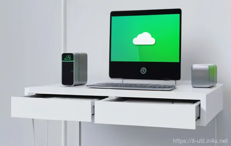 USB 드라이브 복구 소프트웨어 - **Prompt: The Data Guardian**
    "An anthropomorphic, stylized digital 'guardian' figure, resemblin...