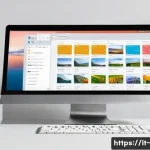 멀티탭 브라우저 소프트웨어 비교 - **Prompt:** A highly organized and aesthetically pleasing digital workspace. On a modern, sleek comp...