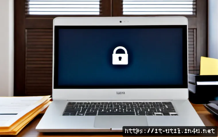 파일 암호화 유틸리티 비교 - Photorealistic home office in Italy, an adult professional comparing two unlabeled file encryption u...